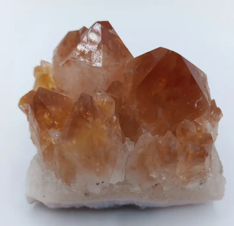 Citrin Stufe in sehr schöner Farbe