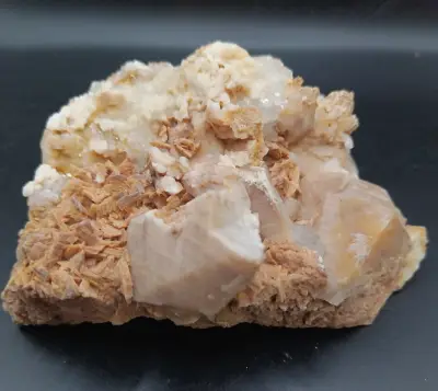 Alpine Mineral - Bergkristall + Calcit/Dolomit