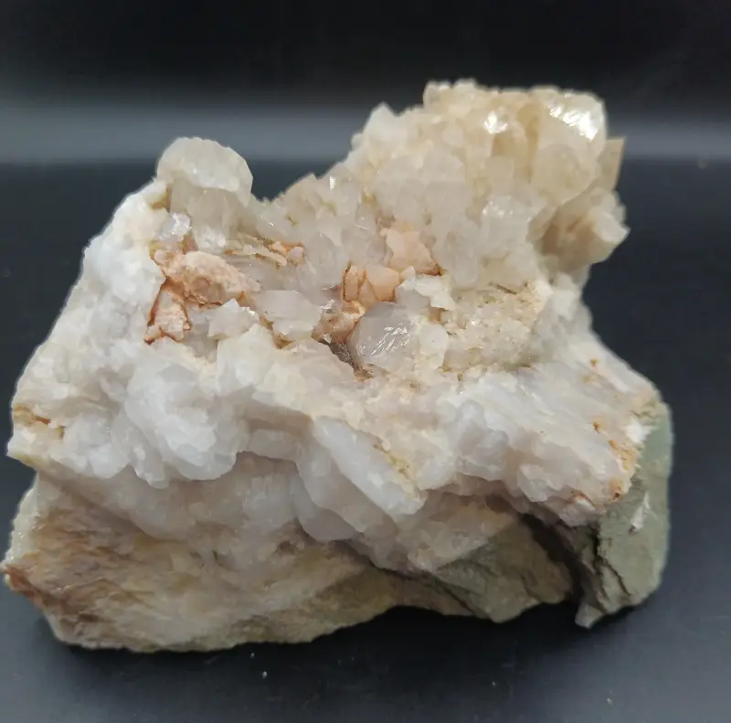 Alpine Mineral - Bergkristall + Calcit/Dolomit